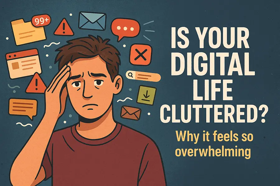 Digital Clutter Is Real: Why Your Brain Feels Messy Online