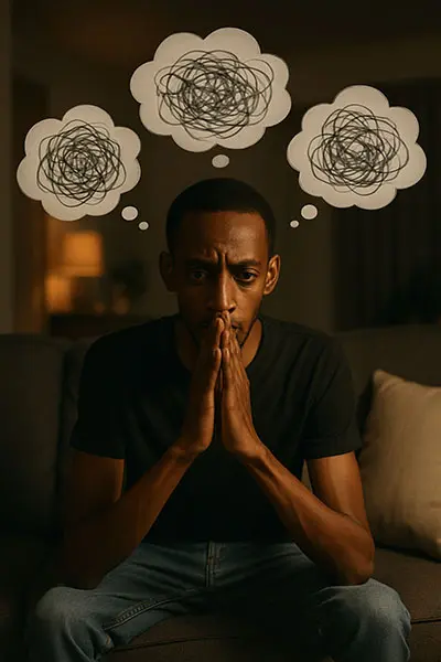 When feeling mentally overwhelmed, needing self-care
