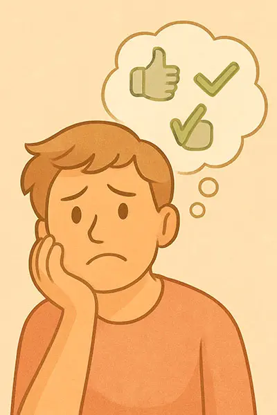 Why we feeling pressured to say yes to gain approval.