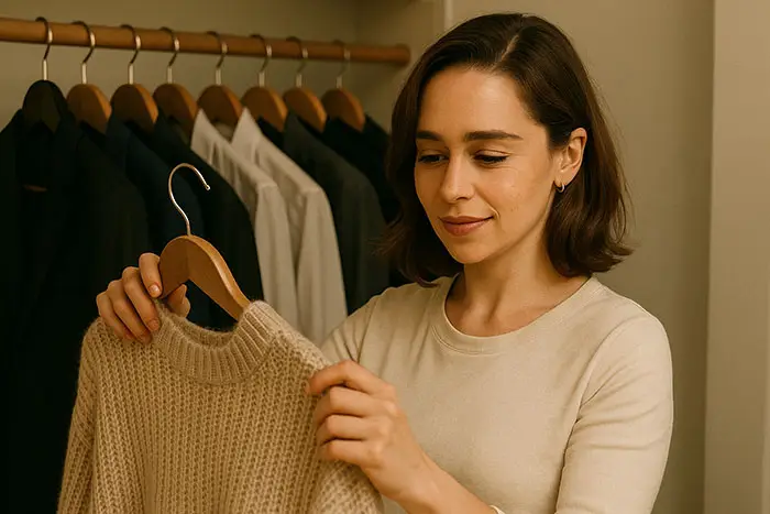Selecting comfortable clothing for physical comfort