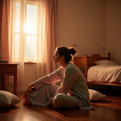 deep rest after nervous system resets from wired state