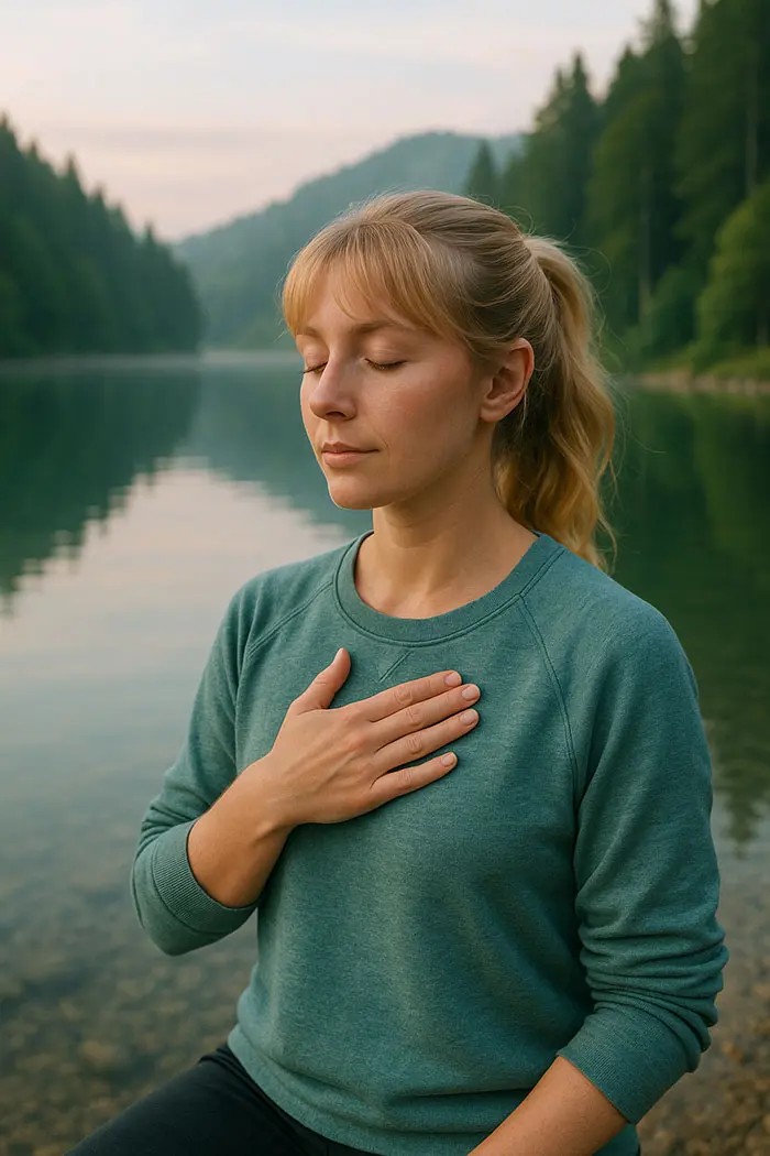 we can using sensory awareness to slowly reconnect with emotion through physical experience