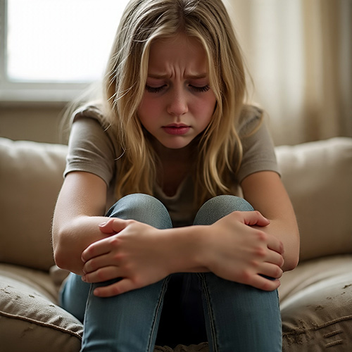 girl nervous system hypervigilance