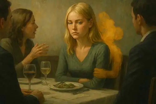 women feeling emotionally drained while staying loyal in relationships