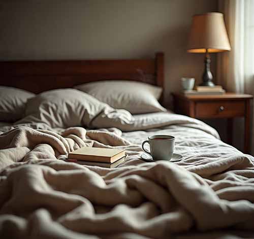 exhausted person saying yes despite needing rest