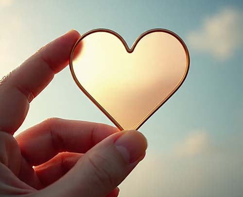 soft boundary held with self-respect and kindness