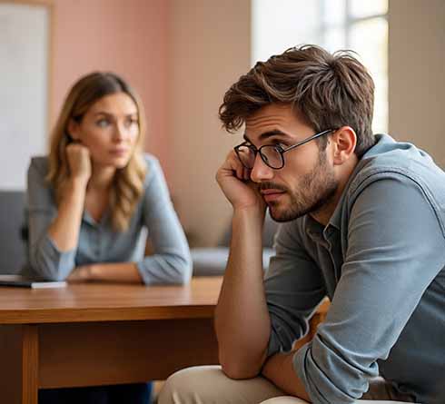therapy session for avoidant personality disorder