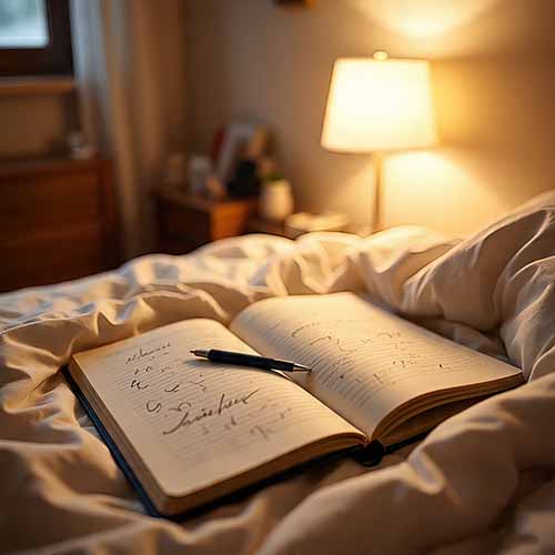 writing as a method for calming racing thoughts