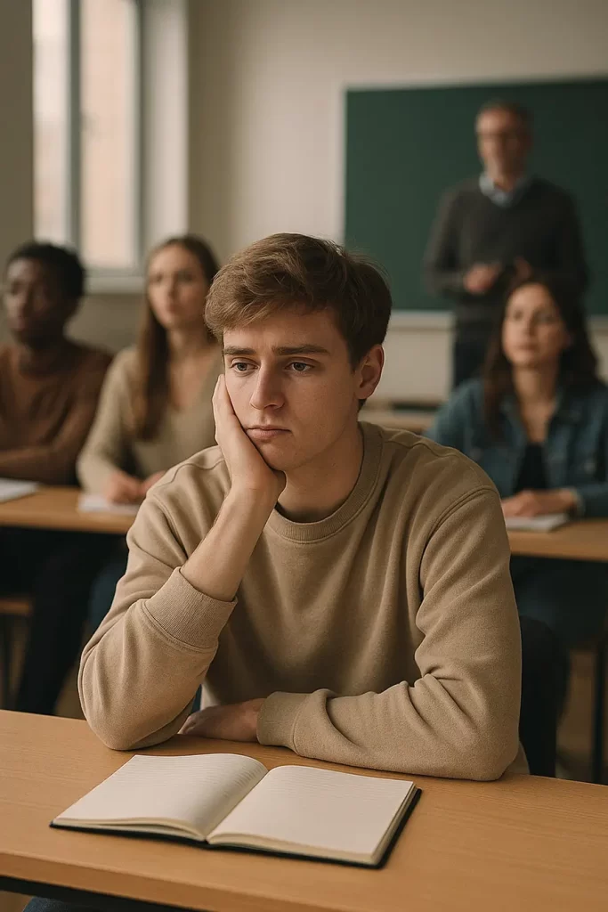 A boy who is even involved in class and wants to know where the roots of self-monitoring come from?