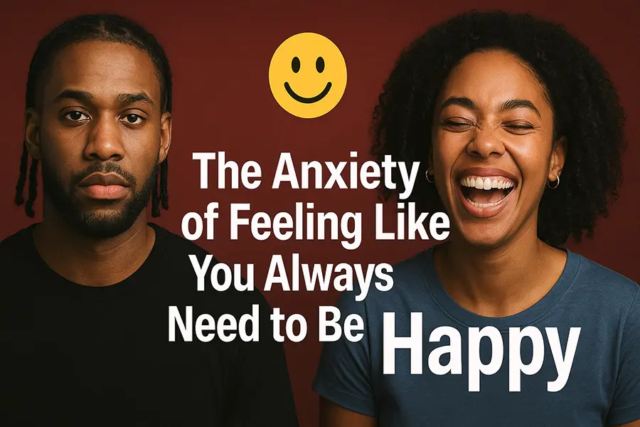 The Anxiety of Feeling Like You Always Need to Be Happy
