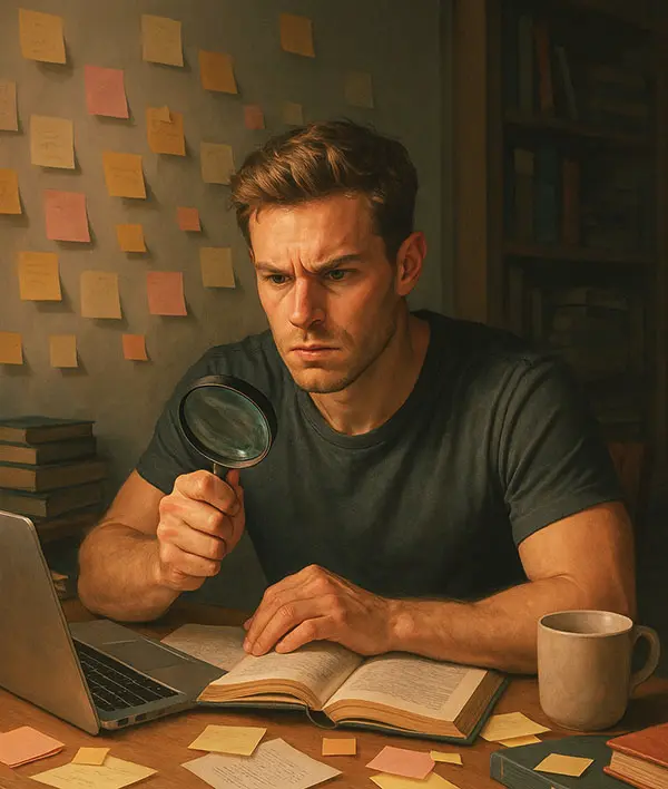  Am I researching too much? Keyword: excessive research anxiety