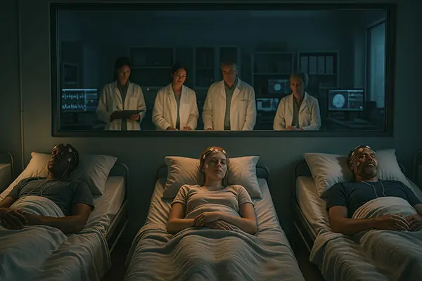 Brain overthinking activity and neuroscience of sleep