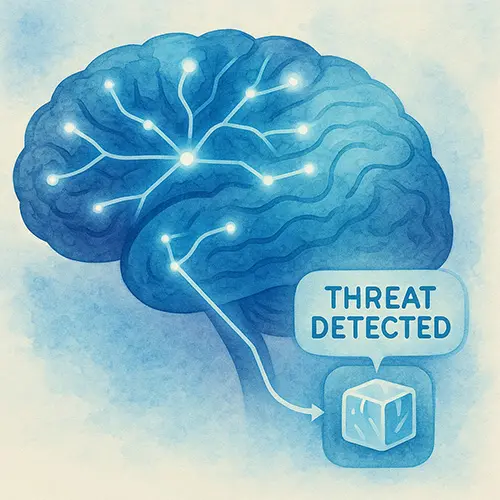  Brain's safety radar: How neuroception spots danger and triggers the freeze response.