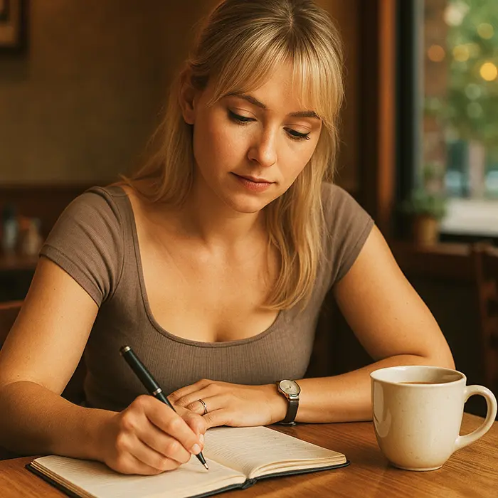 Can journaling ease emotional crashes? Keyword: self-care journaling
