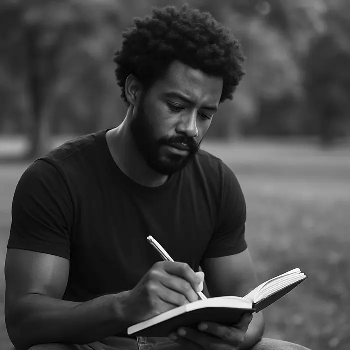 Can journaling help with emotional exhaustion? Keyword: self-care journaling