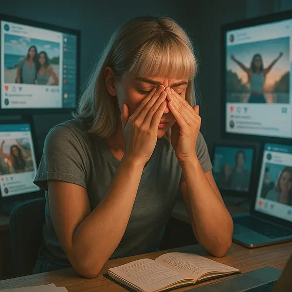 Can scrolling cause physical fatigue? Keyword: digital fatigue symptoms