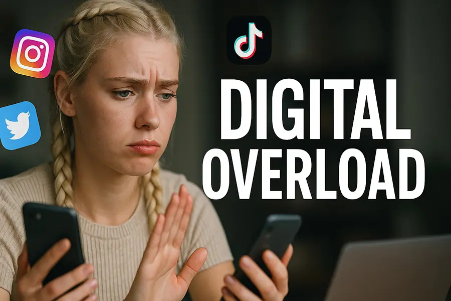 Digital Overstimulation: How to Reduce It and Reclaim Your Mental Clarity