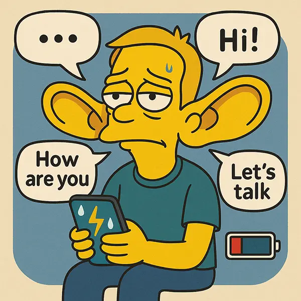 Ever the ear The always listening friend hitting emotional wall spot it before it crashes you.
