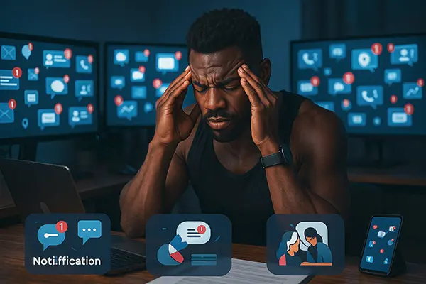 Feeling drained by digital overload? Keyword: digital fatigue symptoms