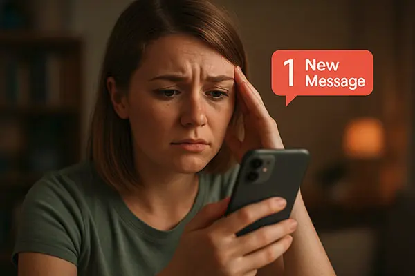 Feeling guilty for not replying? Keyword: guilt loop digital