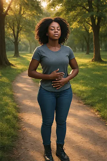 Finding calm through mindfulness, keyword: nervous system regulation