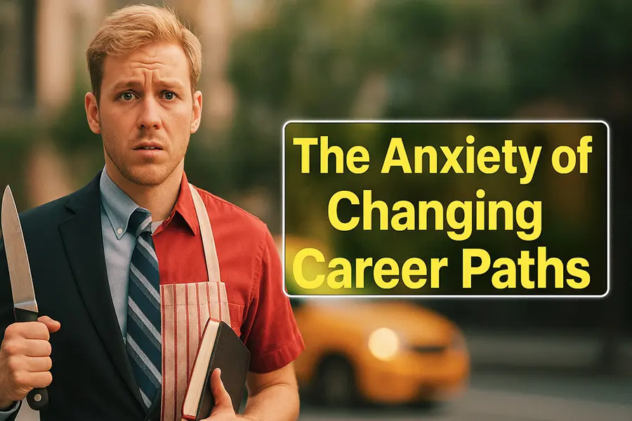 experiencing anxiety while considering a career change