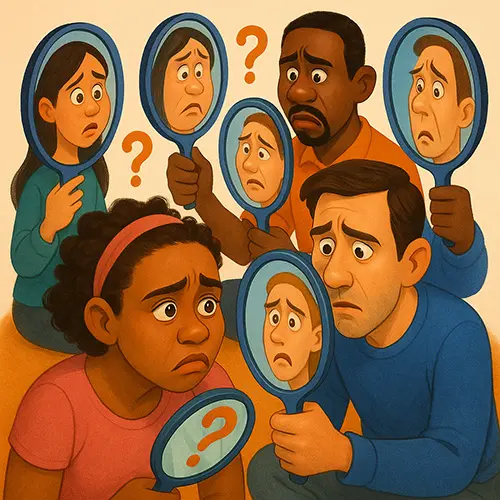  Friends reflecting on growth pressure uncover hidden self-doubts in your journey