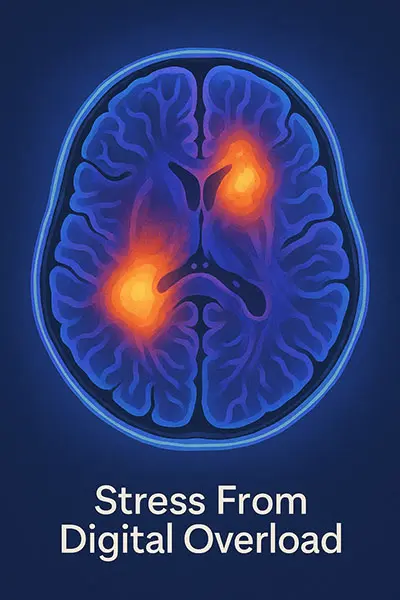 How does digital overload affect your brain? Keyword: neuroscience digital stress