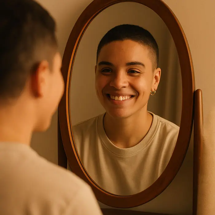 how self Practicing self-compassion to ease mental replay guilt.