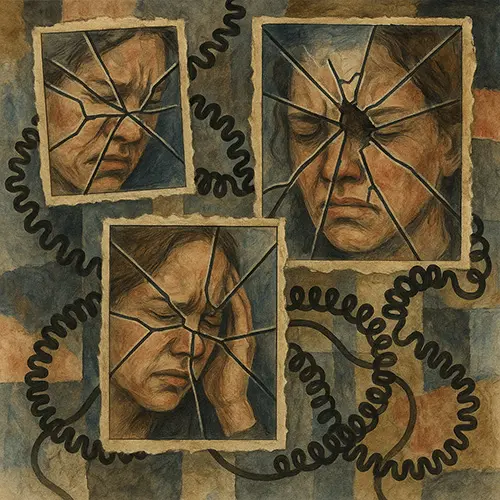 Indicators of digital overload impacting mental health deeply, like anxiety and emotional swings