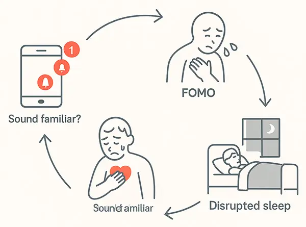 Infographic Why Digital Overstimulation Feels So Overwhelming Today
