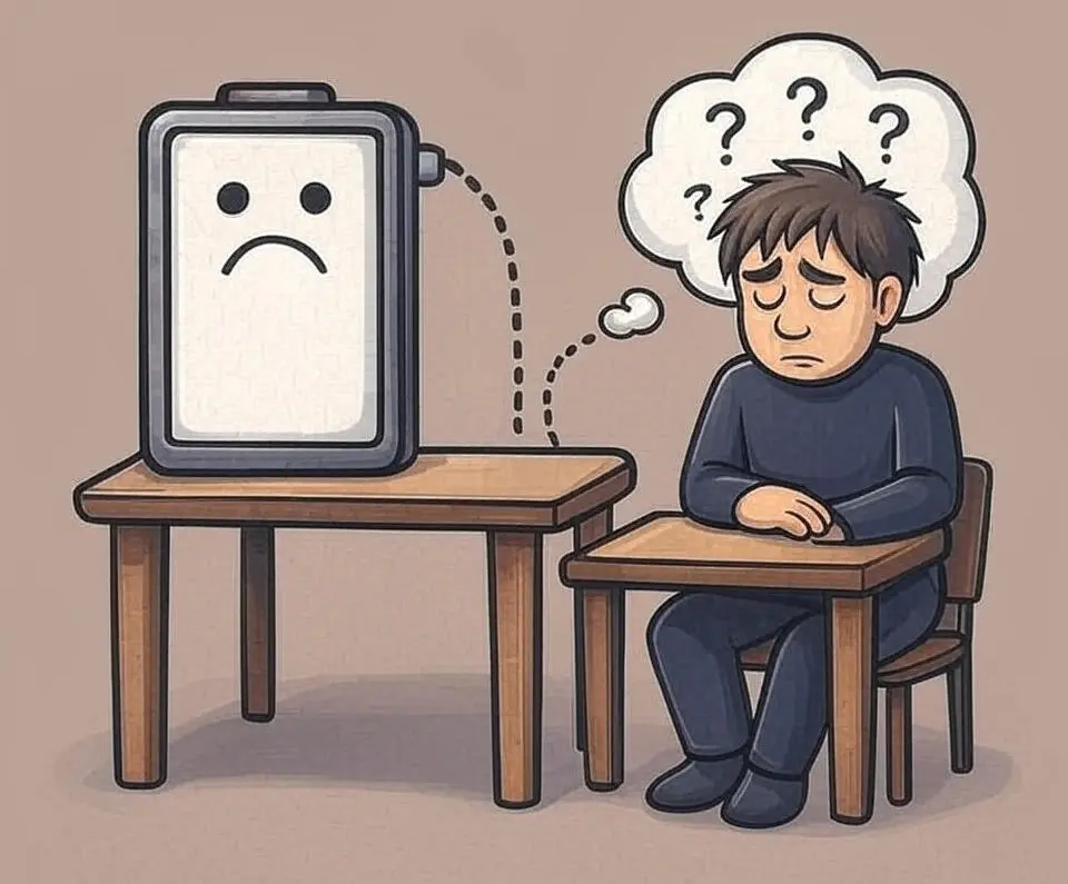 Icons illustrating common signs of emotional fatigue from over-pleasing