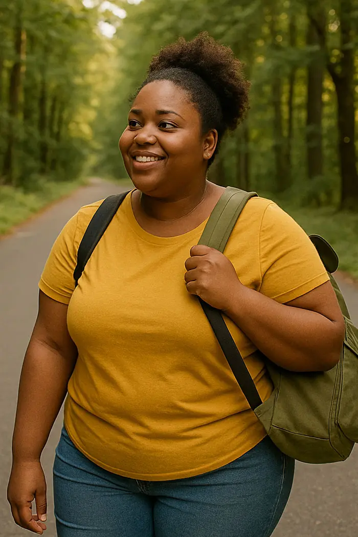 Person facing decision paralysis at a crossroads with multiple appealing paths