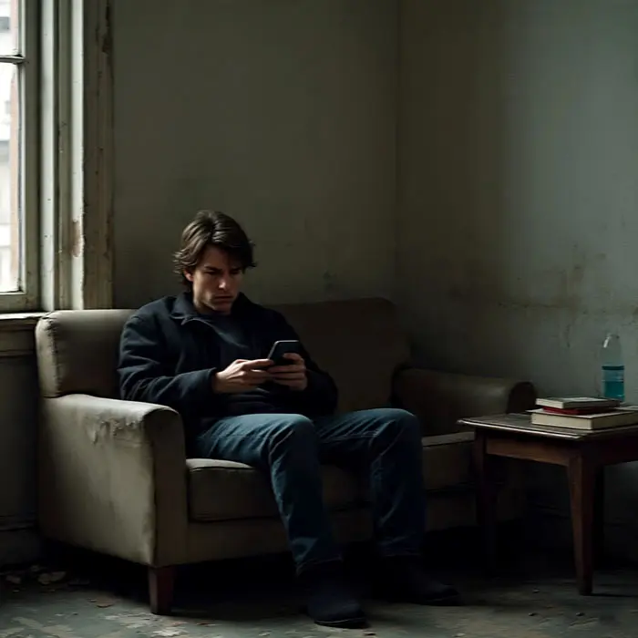 why we feeling pressured by happy social media posts in an urban apartment