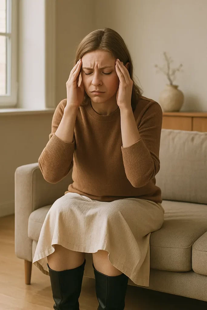 Physical toll of emotional strength, keyword: stress symptoms