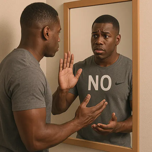 Practicing boundaries to overcome fear, keyword: saying no anxiety