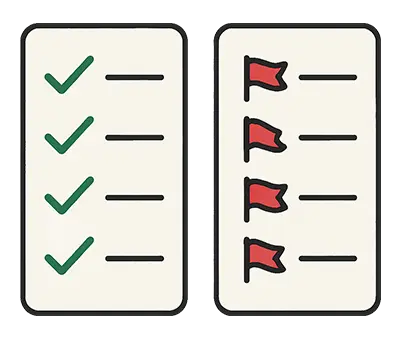 Prevention checklist tracking emotional freedom growth