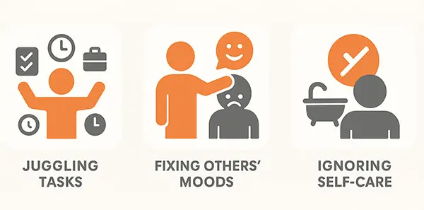 Real examples of overfunctioning: From work micromanaging to emotional overload as trauma echoes?