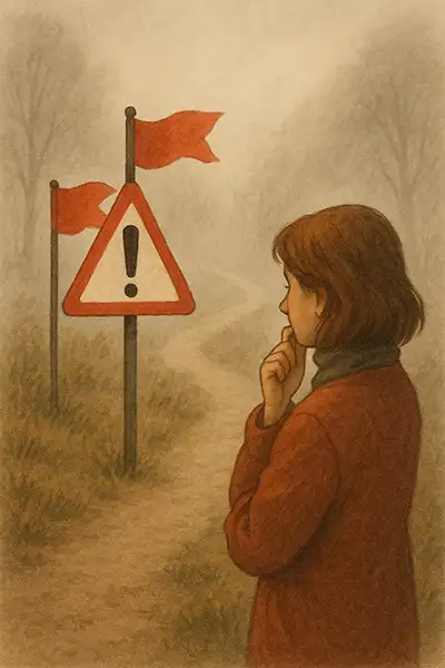Red flags in growth grief, when to seek help overwhelm sneaking up?