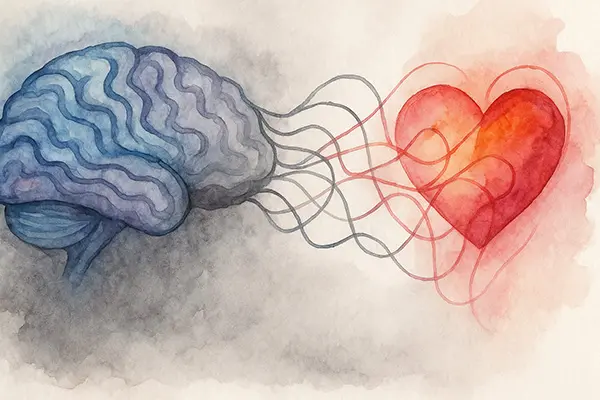 Research on emotional burnout artistic view of psychological studies and stats on exhaustion from over-giving.