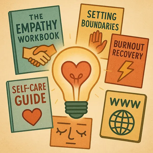 Resources for emotional burnout recovery curated books and links to empower reclaiming energy