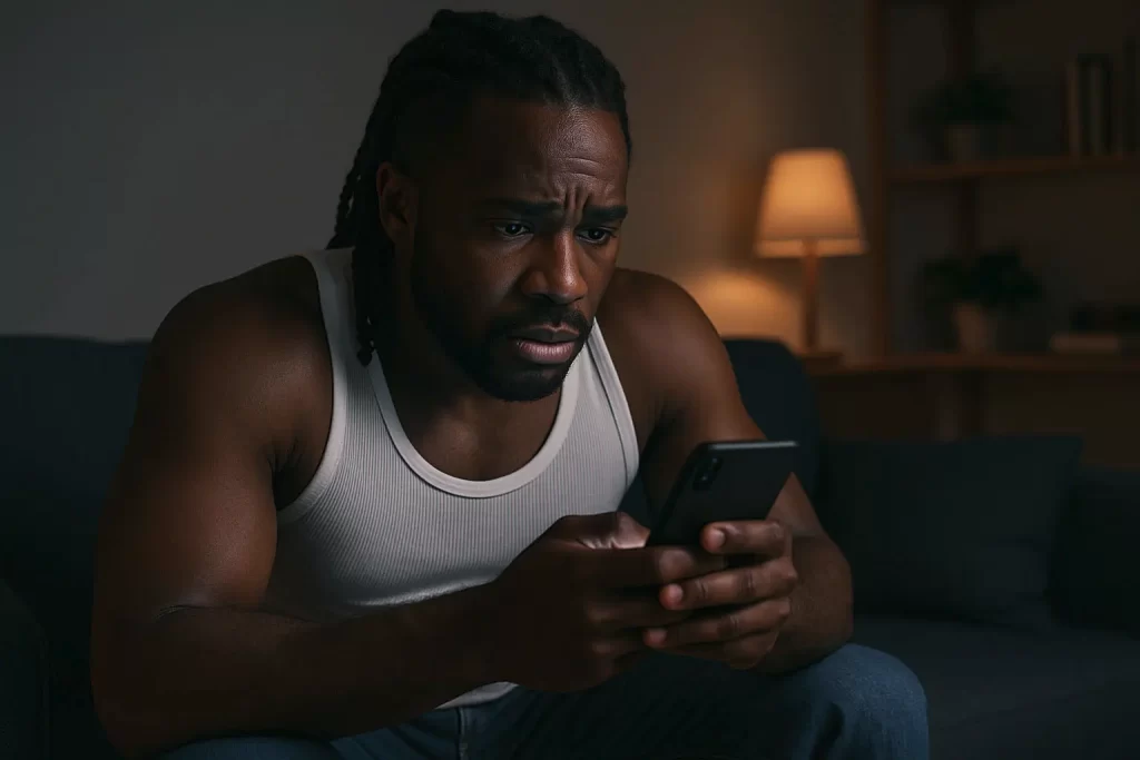 Scrolling through friends' posts late at night why does FOMO make my heart race?, keyword: social comparison anxiety