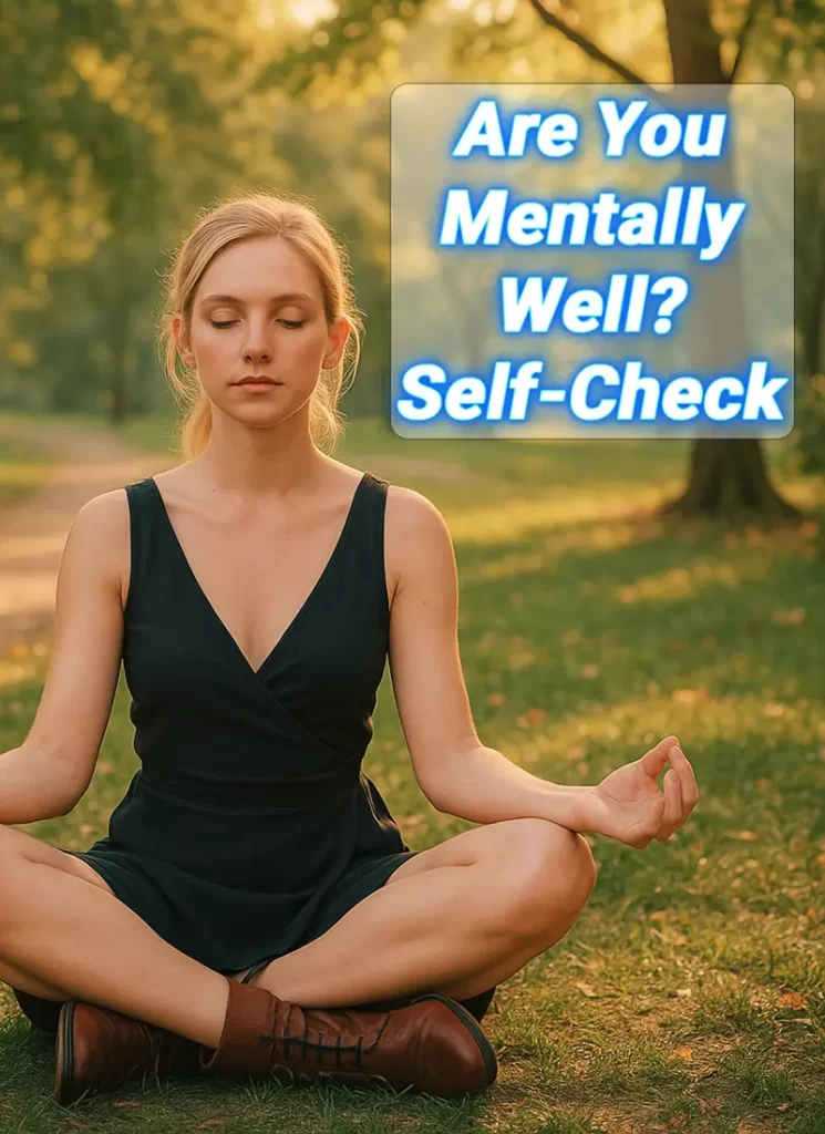 Take This 5-Question Mental Health Self-Check Your Mentally Well