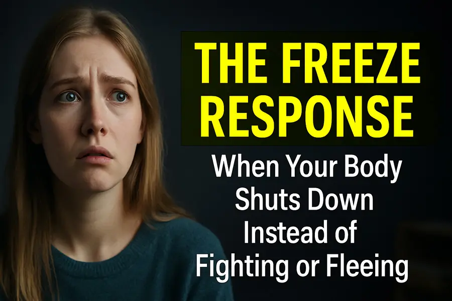 The Freeze Response: When Your Body Shuts Down Instead of Fighting or Fleeing