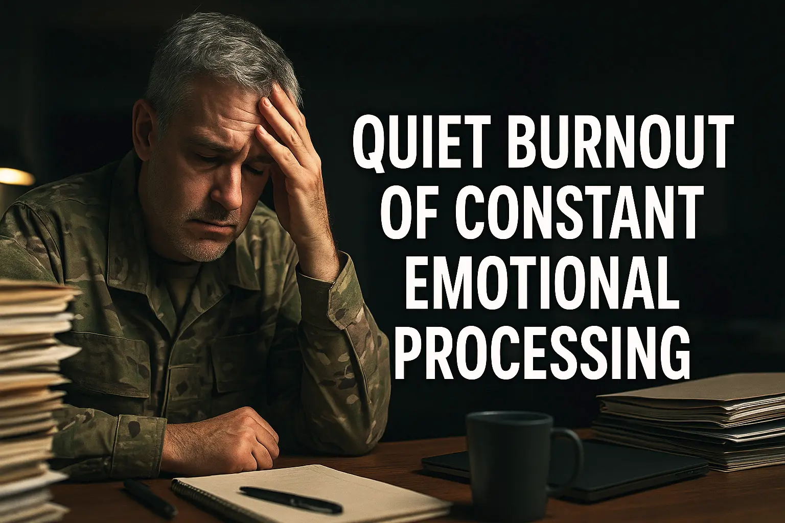The Quiet Burnout of Constant Emotional Processing