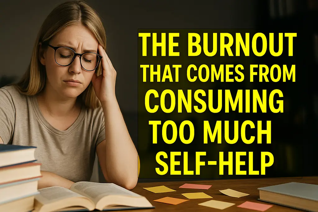 Why Self-Help Burnout Is Draining You (And How to Break Free Without Quitting Growth)