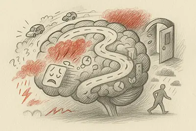 Why uncomfortable in silence? Sketchy brain race when quiet hits, learn overstimulation fixes.