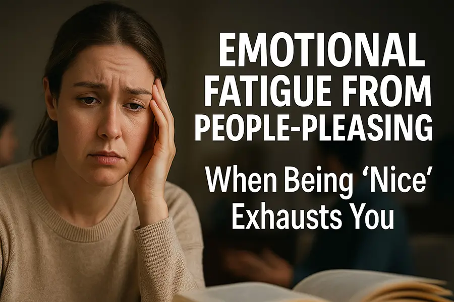 Emotional Fatigue From People-Pleasing: When Being ‘Nice’ Exhausts You