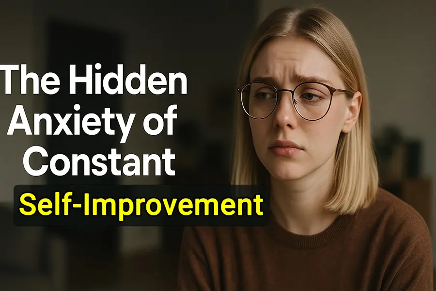 The Hidden Anxiety of Constant Self-Improvement: How to Stop Always ‘Working on Yourself’ and Finally Feel Enough