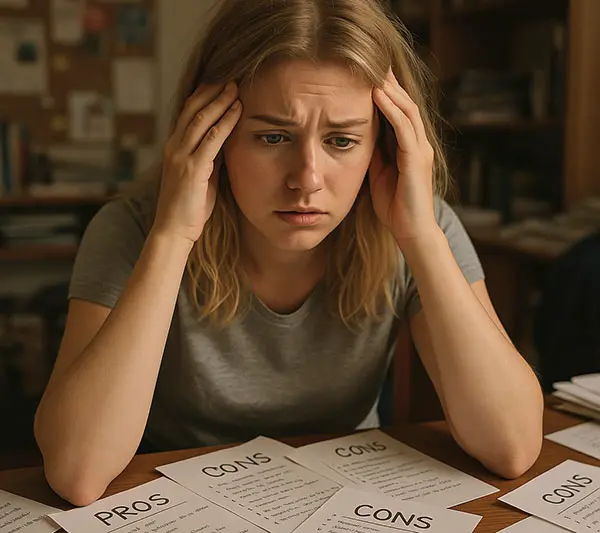 What is decision-making anxiety Keyword decidophobia
